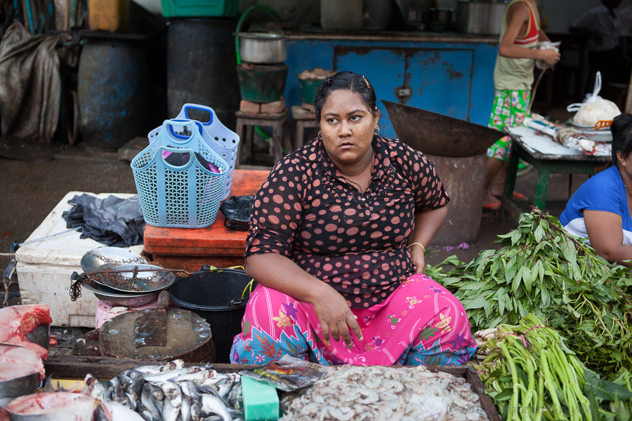 Yangon Market, Myanmar : 777 Steps to Nirvana, Myanmar : Deborah Gray Mitchell     Photographic Artist 