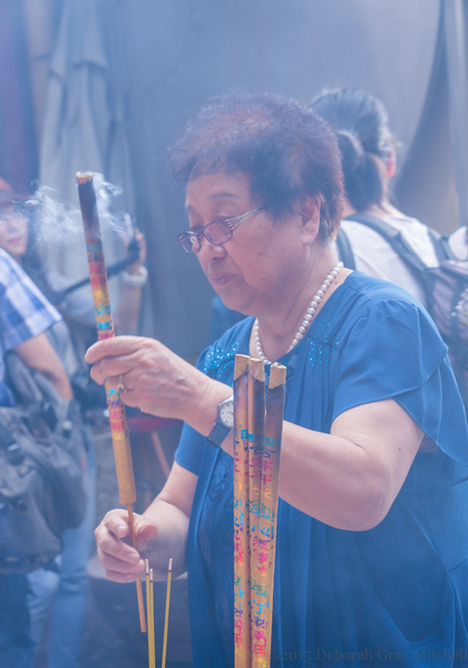 Macau Temple. ©2015 Deborah Gray Mitchell : China, 2015 : Deborah Gray Mitchell     Photographic Artist 